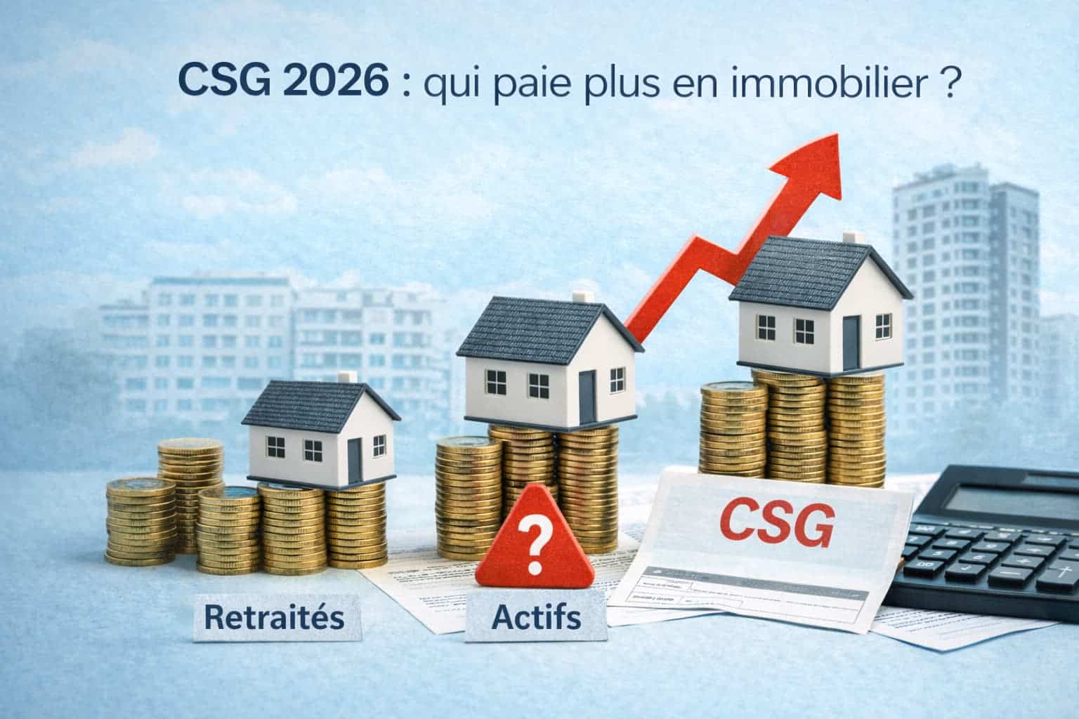 Immobilier : qui profite et qui paie avec la nouvelle CSG sur les revenus du capital en 2026 ?