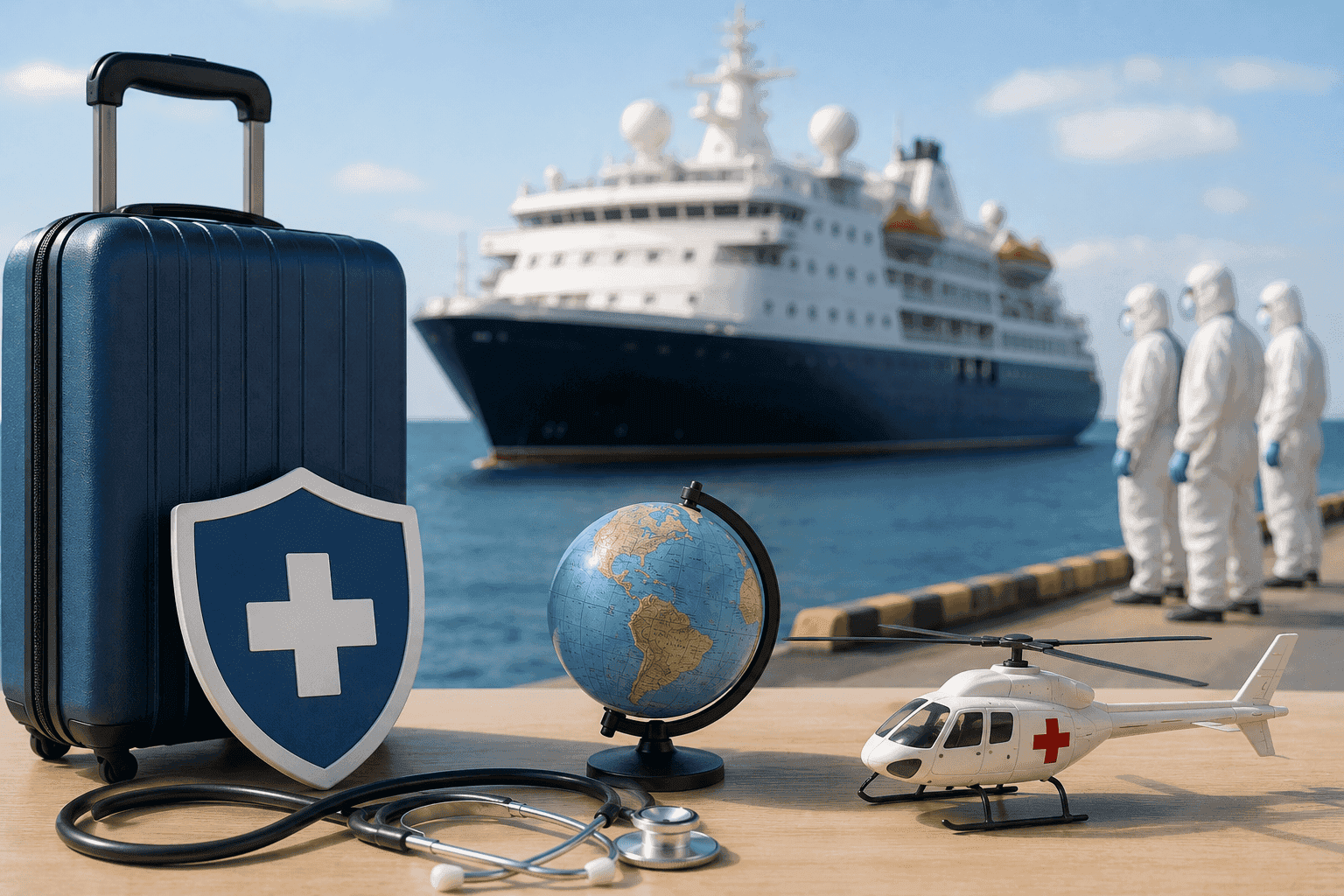 Maladie grave à bord d'un navire : que couvre vraiment votre assurance voyage ?