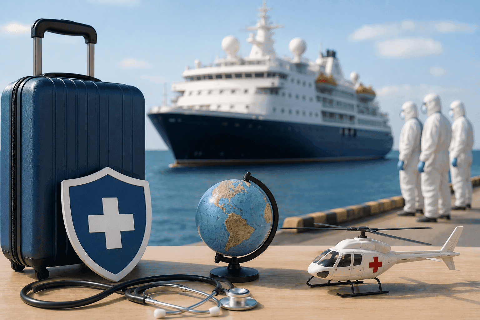 Maladie grave à bord d'un navire : que couvre vraiment votre assurance voyage ?